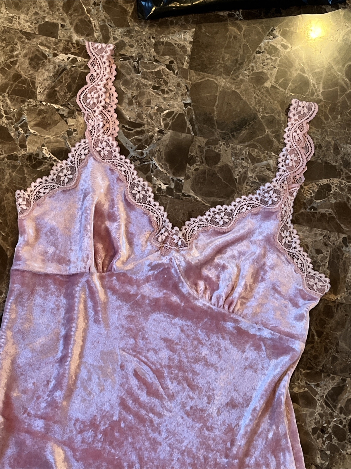 Y2k Bustier Corset Top Small Pink Fairy Goth Mesh “trashy” 00s Express Cami EUC