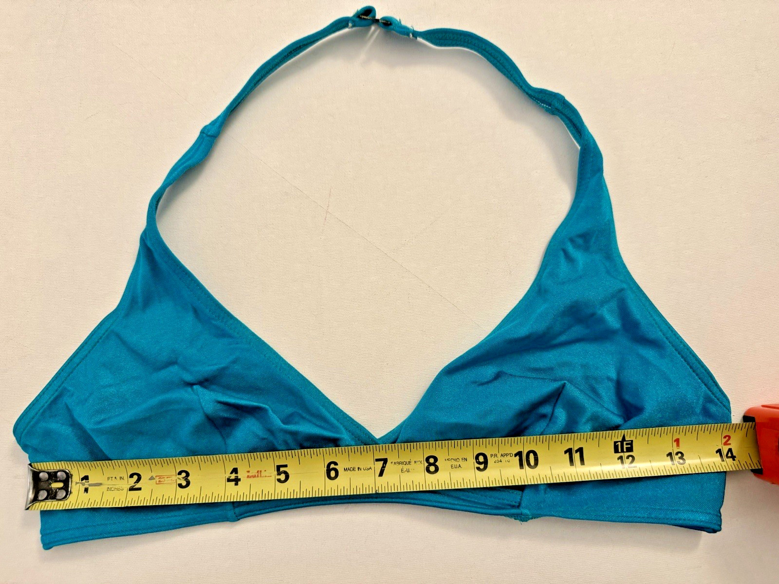 Triumph: European, Vintage, 2 Piece Swimsuit, Bright Teal (Medium)