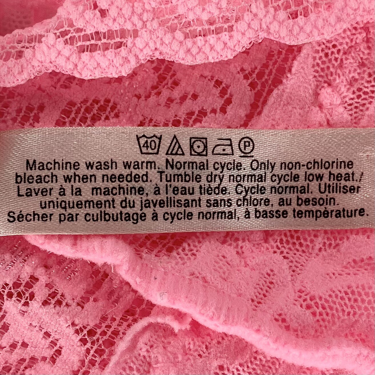 The Lacie Victoria’s Secret Low Rise Boy Short Pink Panties LG Lacey Vtg