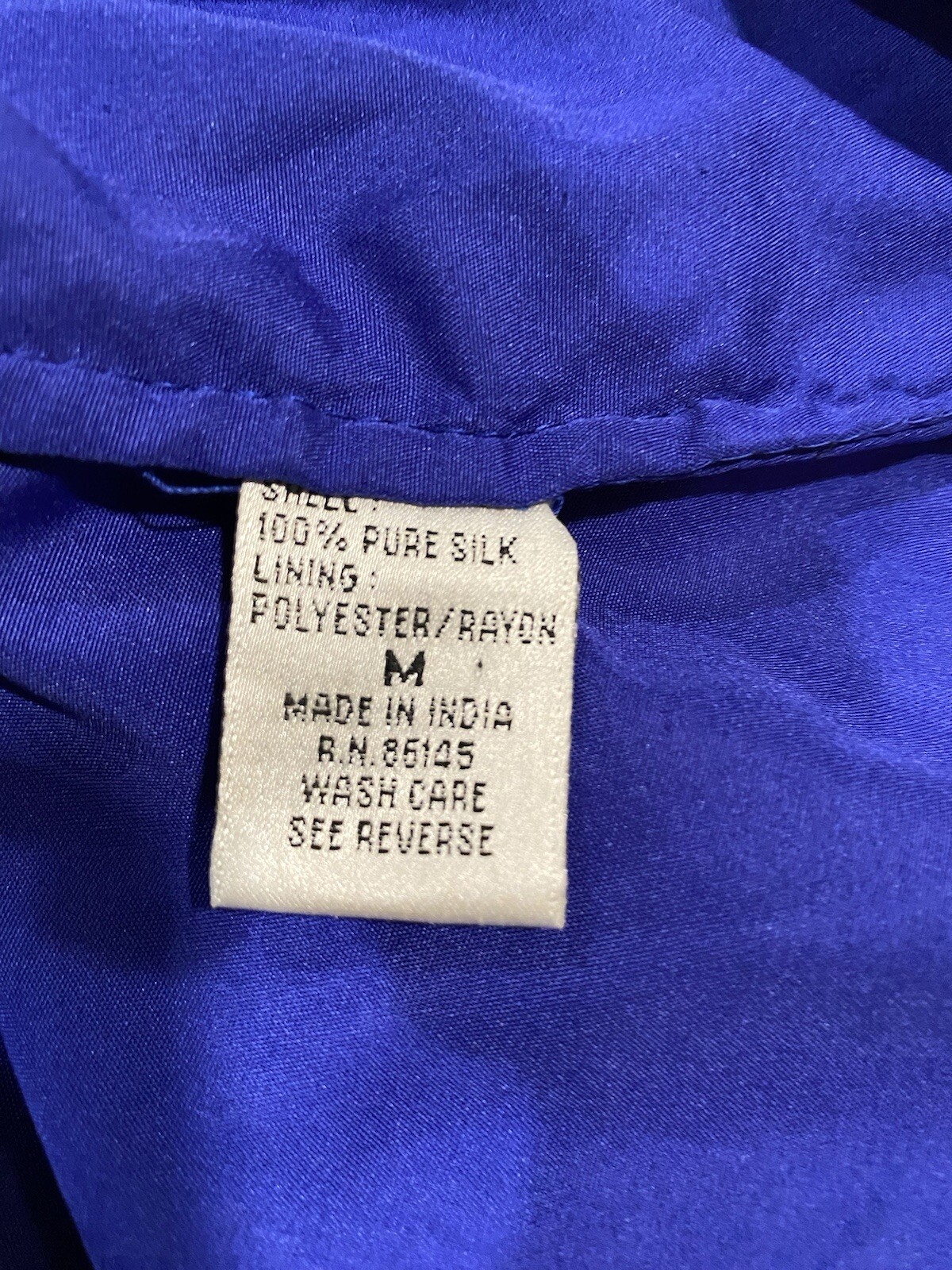 90s Andretta Donatello Beaded Prom Dress Blue Fitted Spaghetti Strap Y2K Small