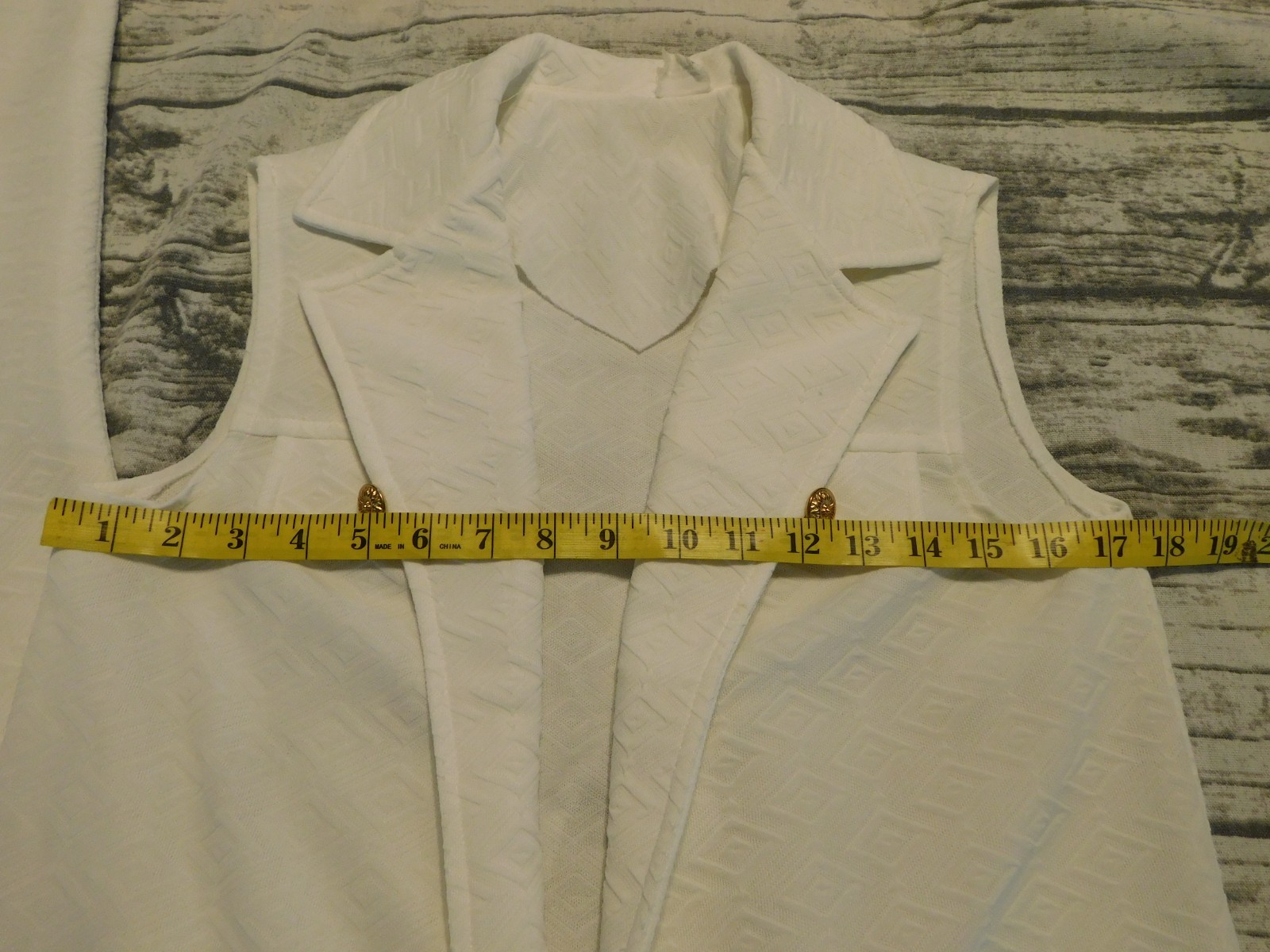 VTG 70’s POLY BELL BOTTOM PANTS TEXTURED OUTFIT SET VEST GROOVY WOMENS M/L DISCO