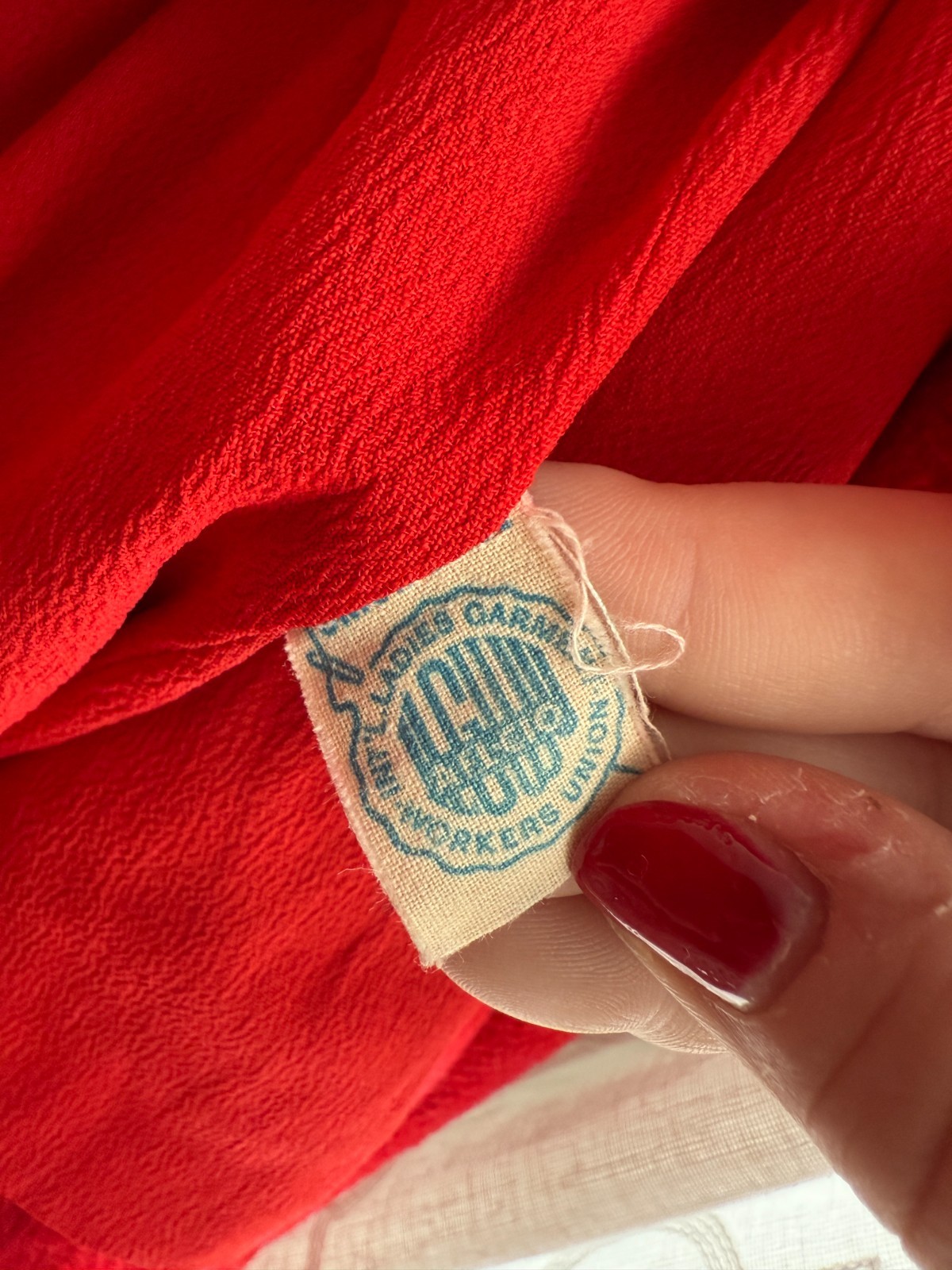 Vintage Red Bolero Blazer Jacket -1950s / Original Tags