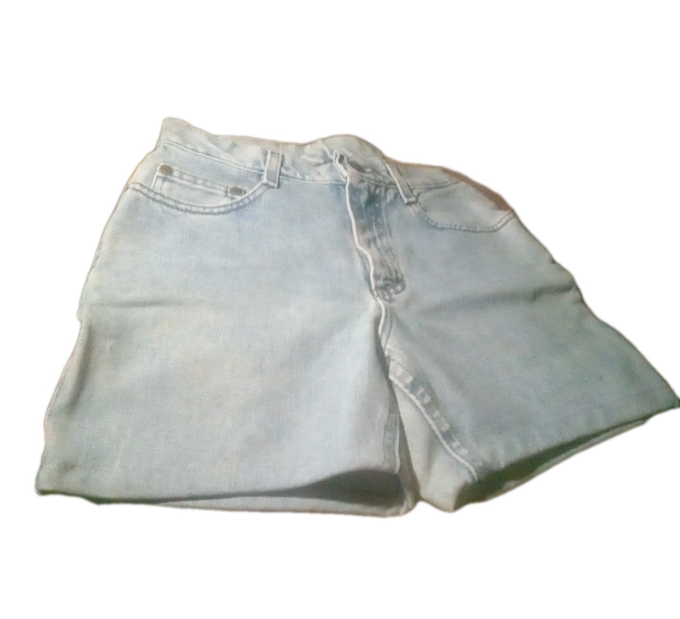 Size 5 Women’s Lee Denim Shorts Vintage 90s / Y2K 5 Pocket 100% Cotton
