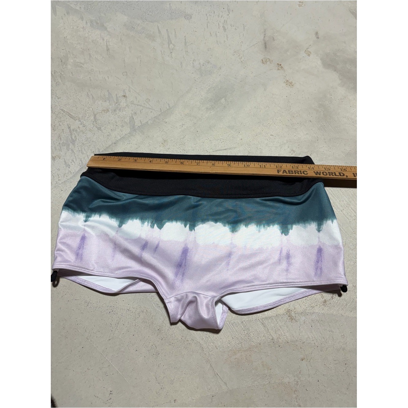 Victoria’s Secret pink Tie-Dye Swim shorties large