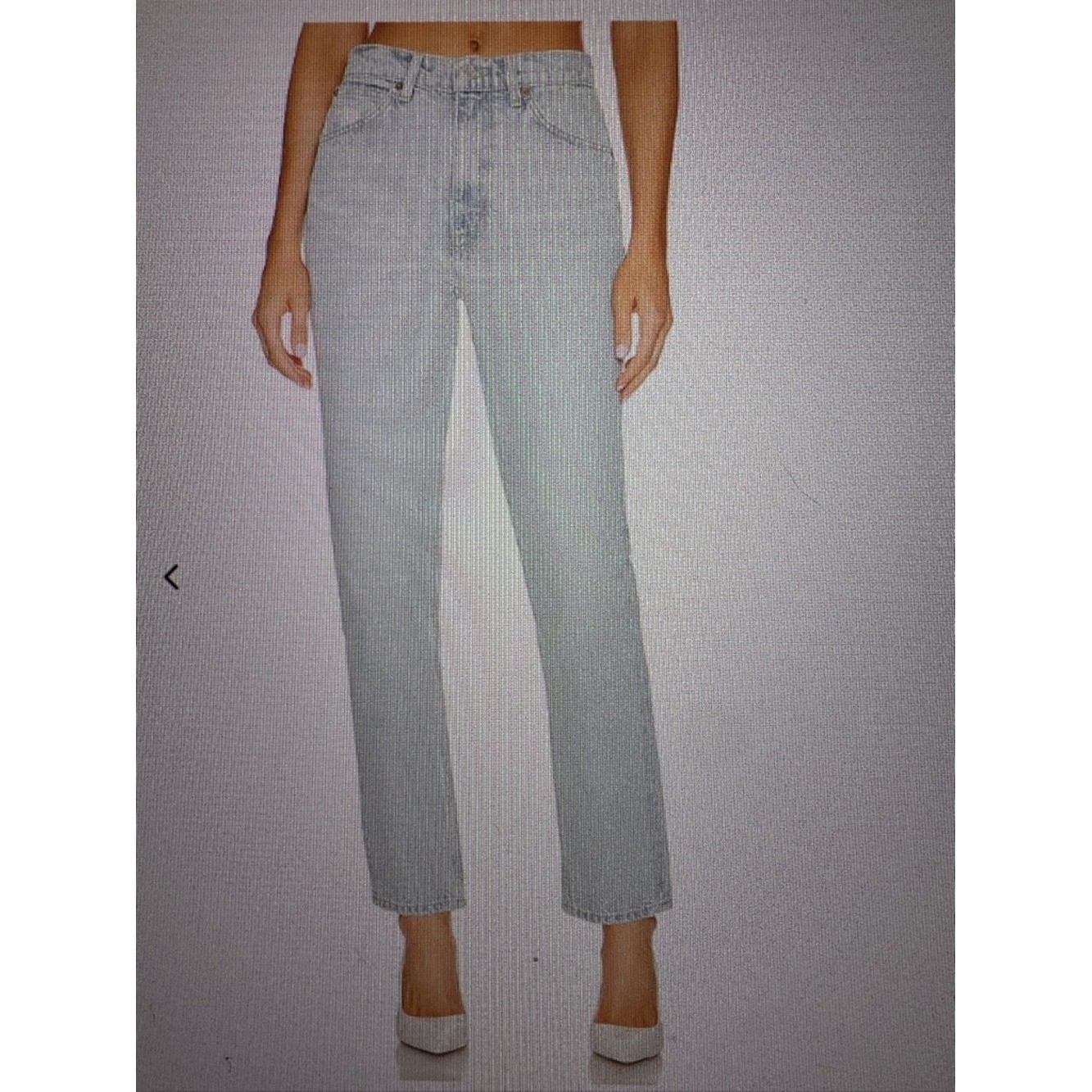 Re/Done 70s Original Straight color: Nu Disco High-Rise Straight Jeans
