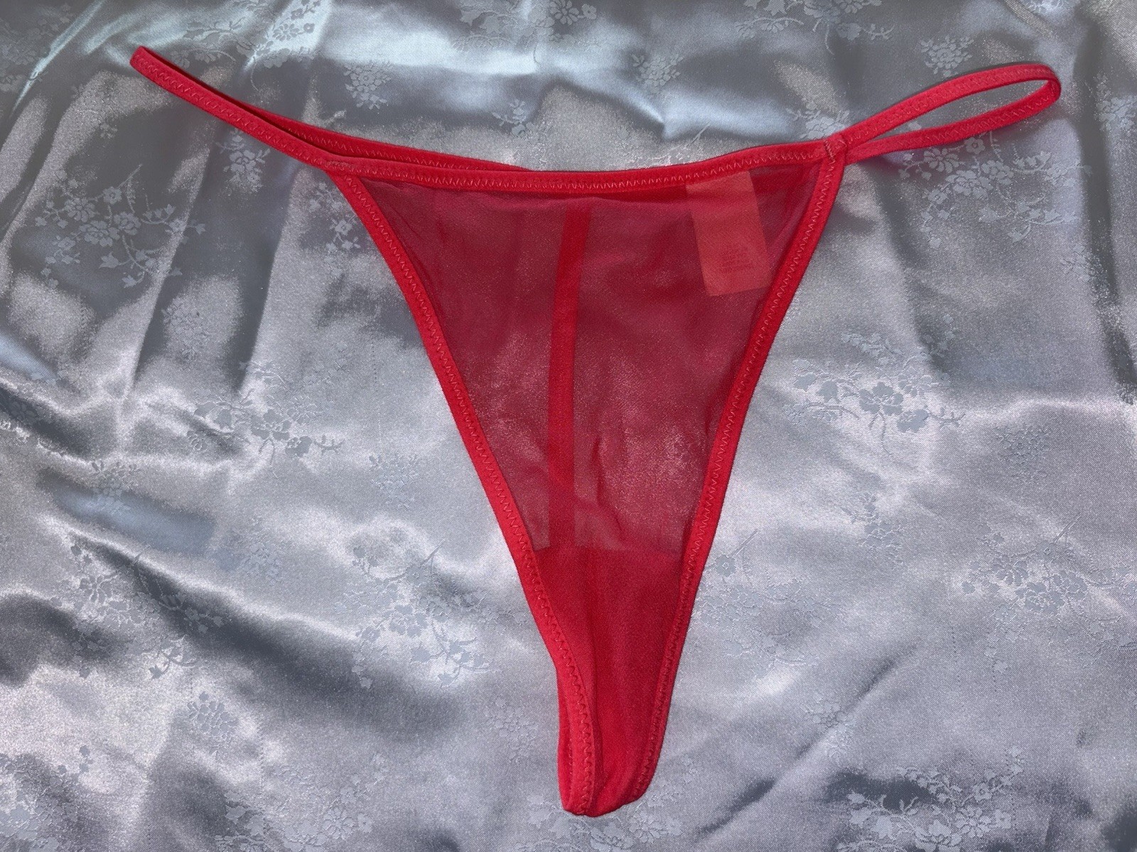 Victoria’s Secret 2014 Silk Sheer S Thong String Bikini Panty J Skimpy