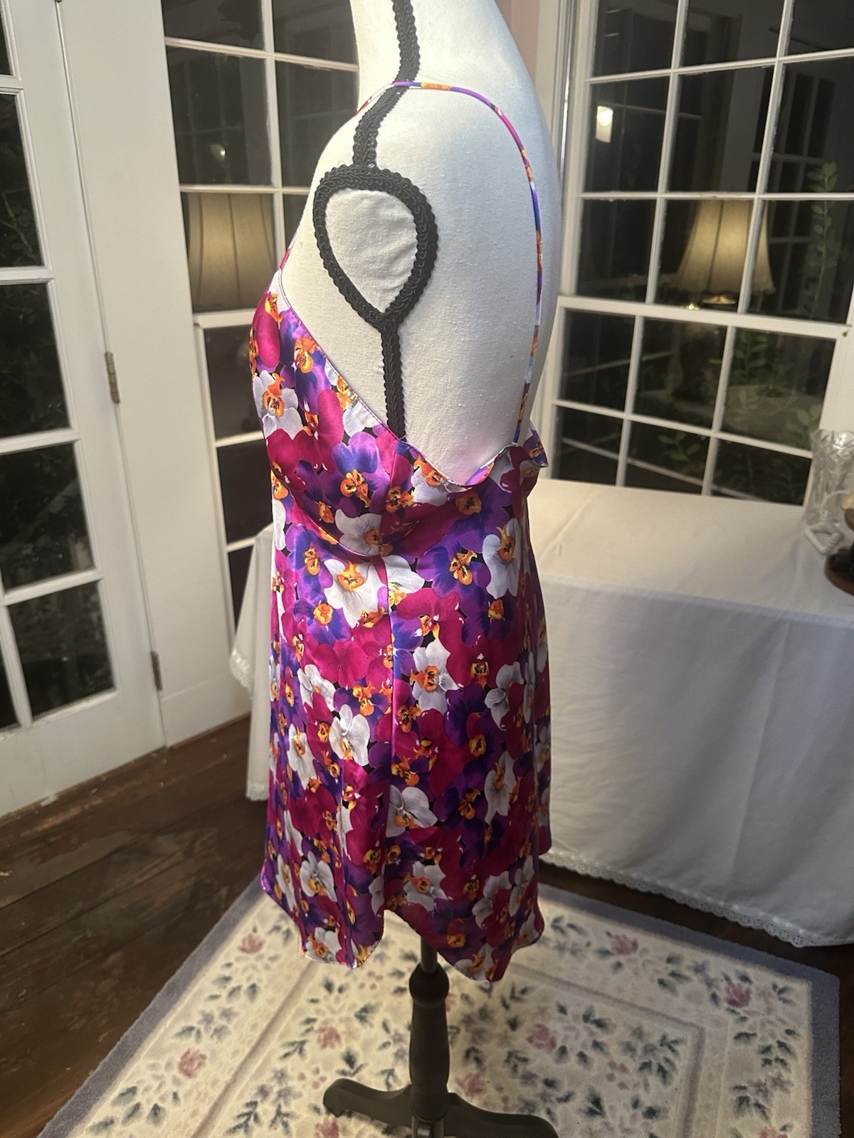 Vintage 90s Floral Nightgown Intimates Lingerie Negligee Pajamas Maryann’s