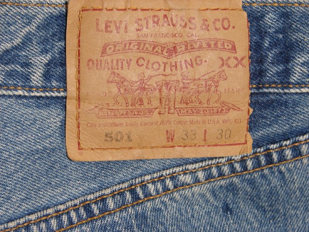SC01418 1998 **ARDEN B.** MODIFIED LEVI’S 501 STRAIGHT LEG WOMENS JEANS 31×29