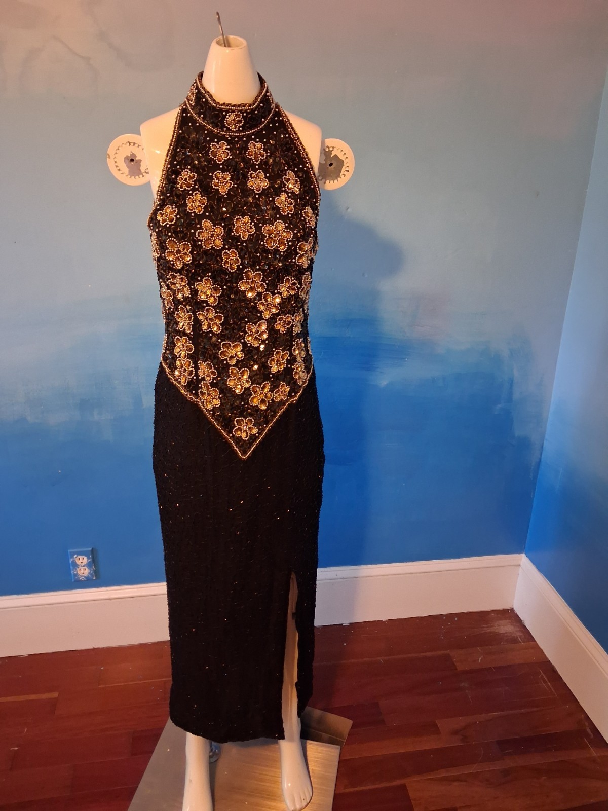 vintage laurence Kazan evening gown
