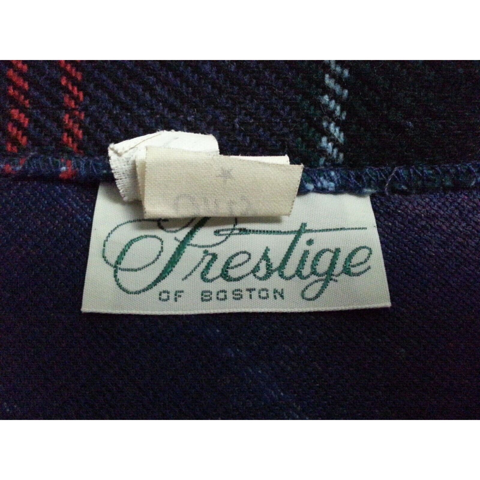 Vintage Prestige of Boston Skirt Dress Size 12 Plaid