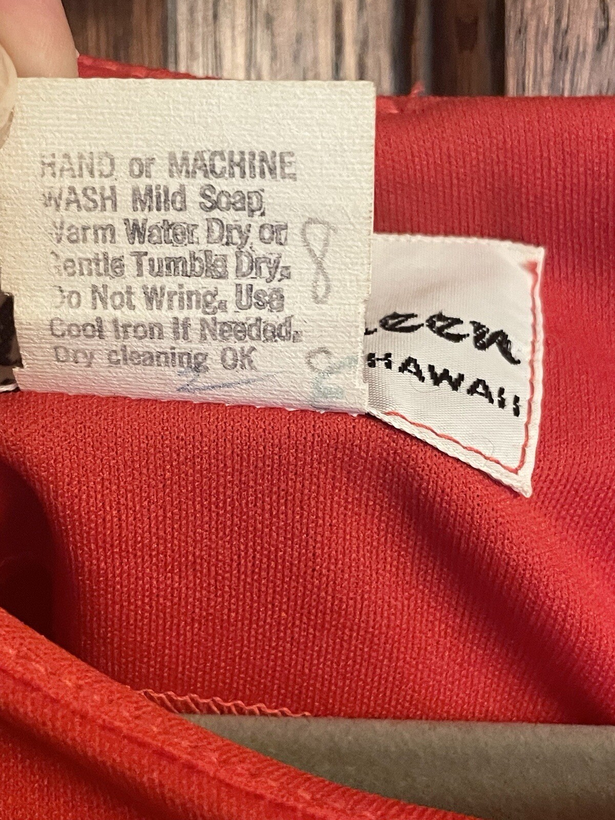 NWT Miss Shaheen Hawaii Cali 2 Pc Skirt Set Outfit Orange Floral Print Size 14