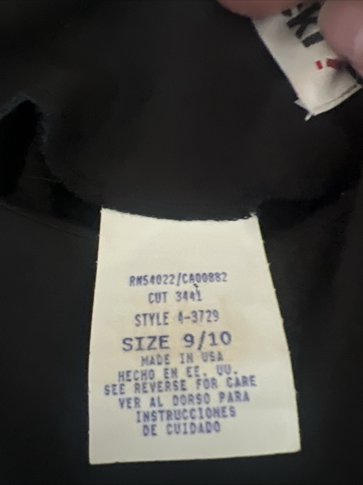 Vintage Go Vicki! 80s Black Gothic Romantic Dress Victorian Revival Witchy 9/10