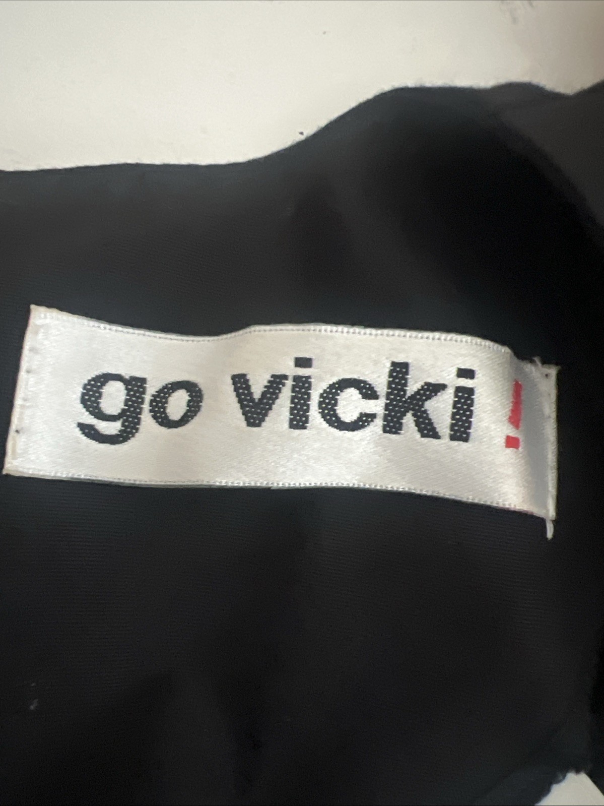 Vintage Go Vicki! 80s Black Gothic Romantic Dress Victorian Revival Witchy 9/10