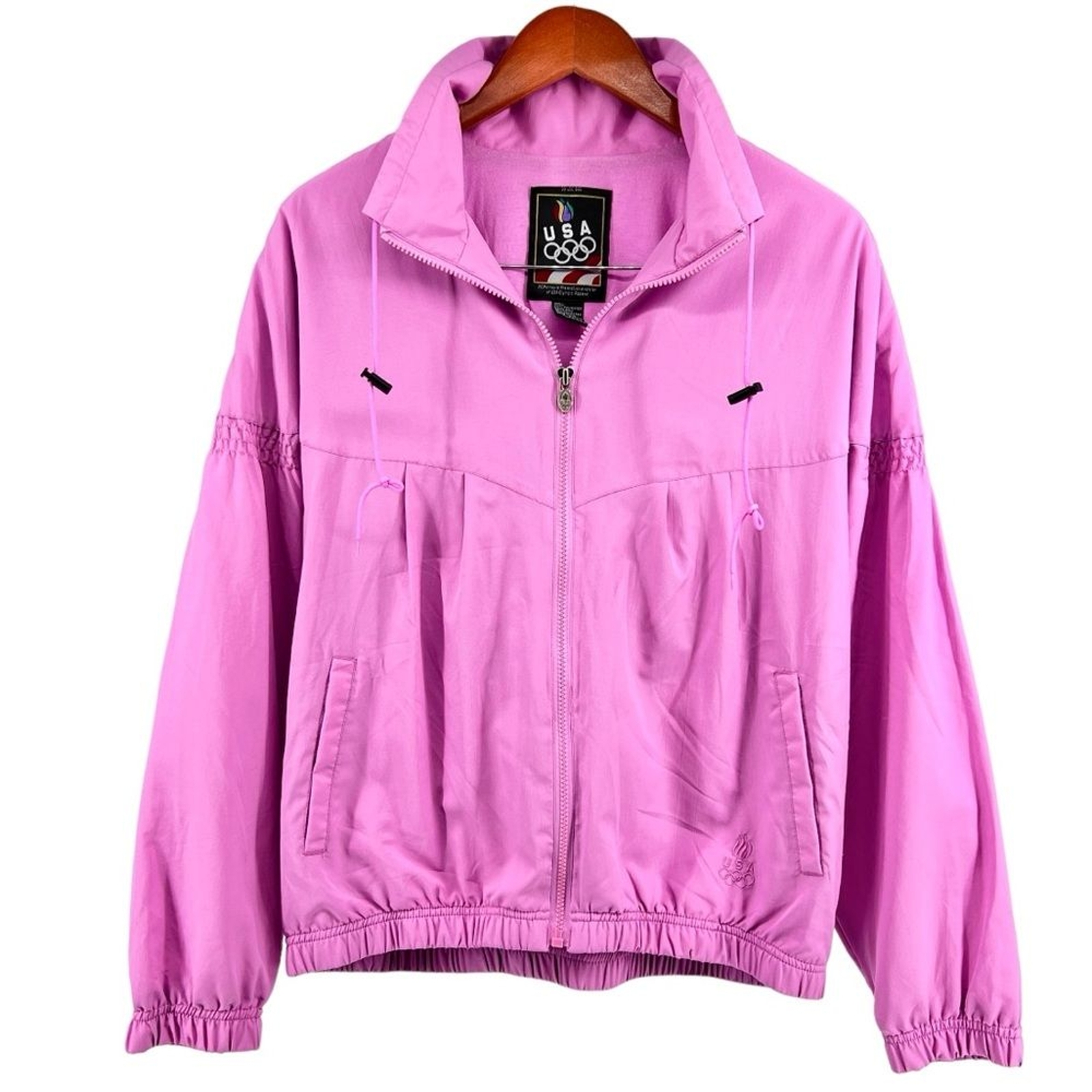 Vintage 1992 USA Olympic Apparel JCPenney Exclusive Women Pink Track Suit Large