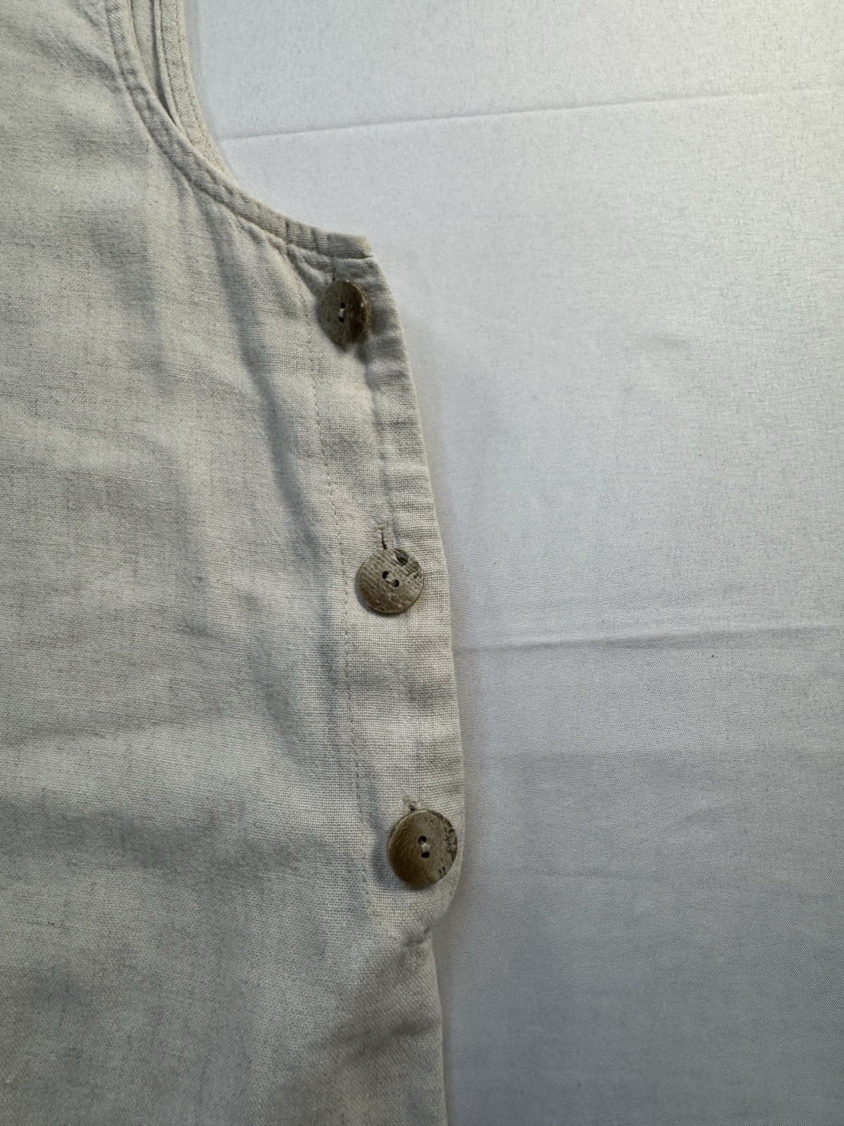 Vintage 90’s Linen Dressing Clio Boho Sleeveless Maxi Dress Women’s s Medium