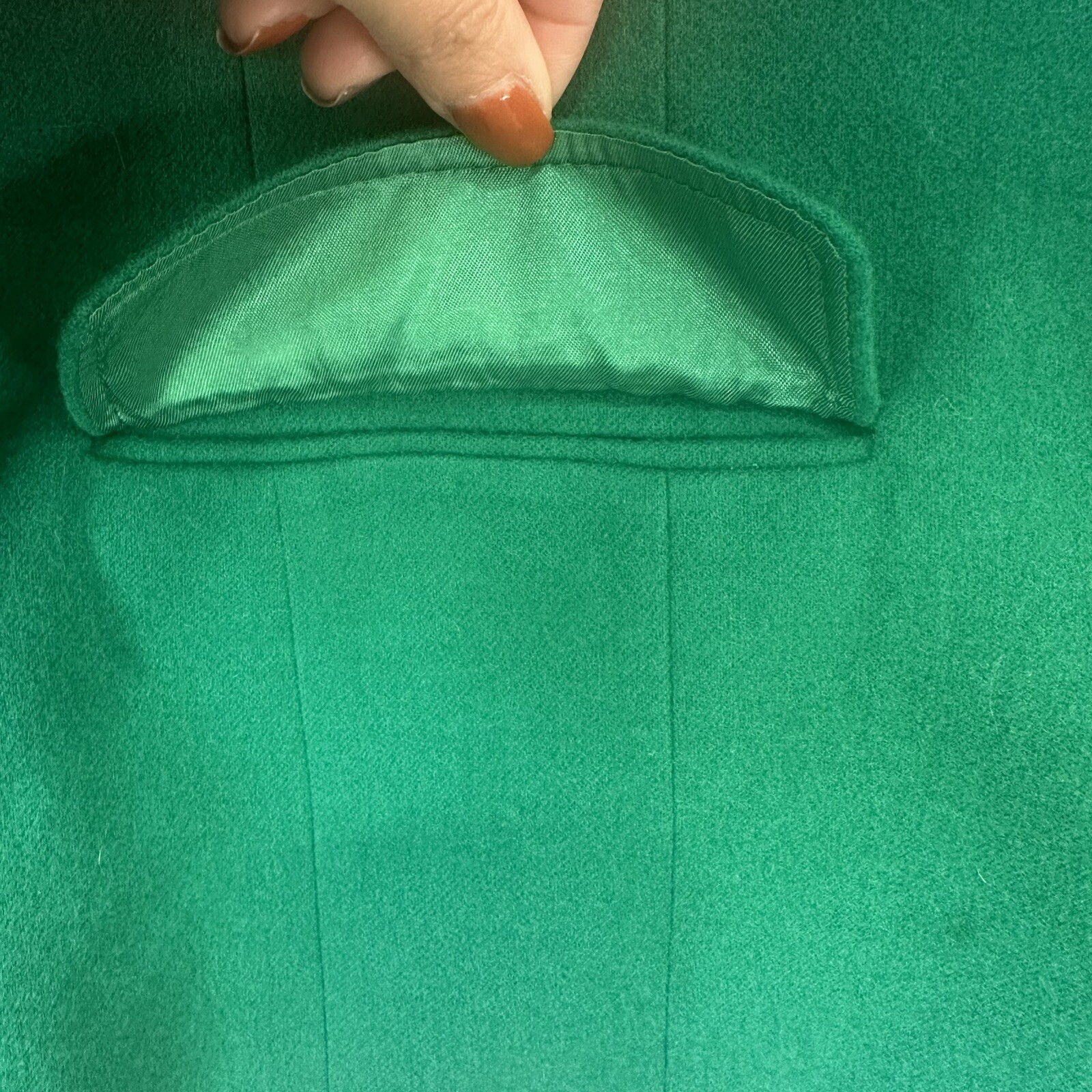 Pendleton wool 2 Button blazer Holiday Green Women’s Size 12**VTG**
