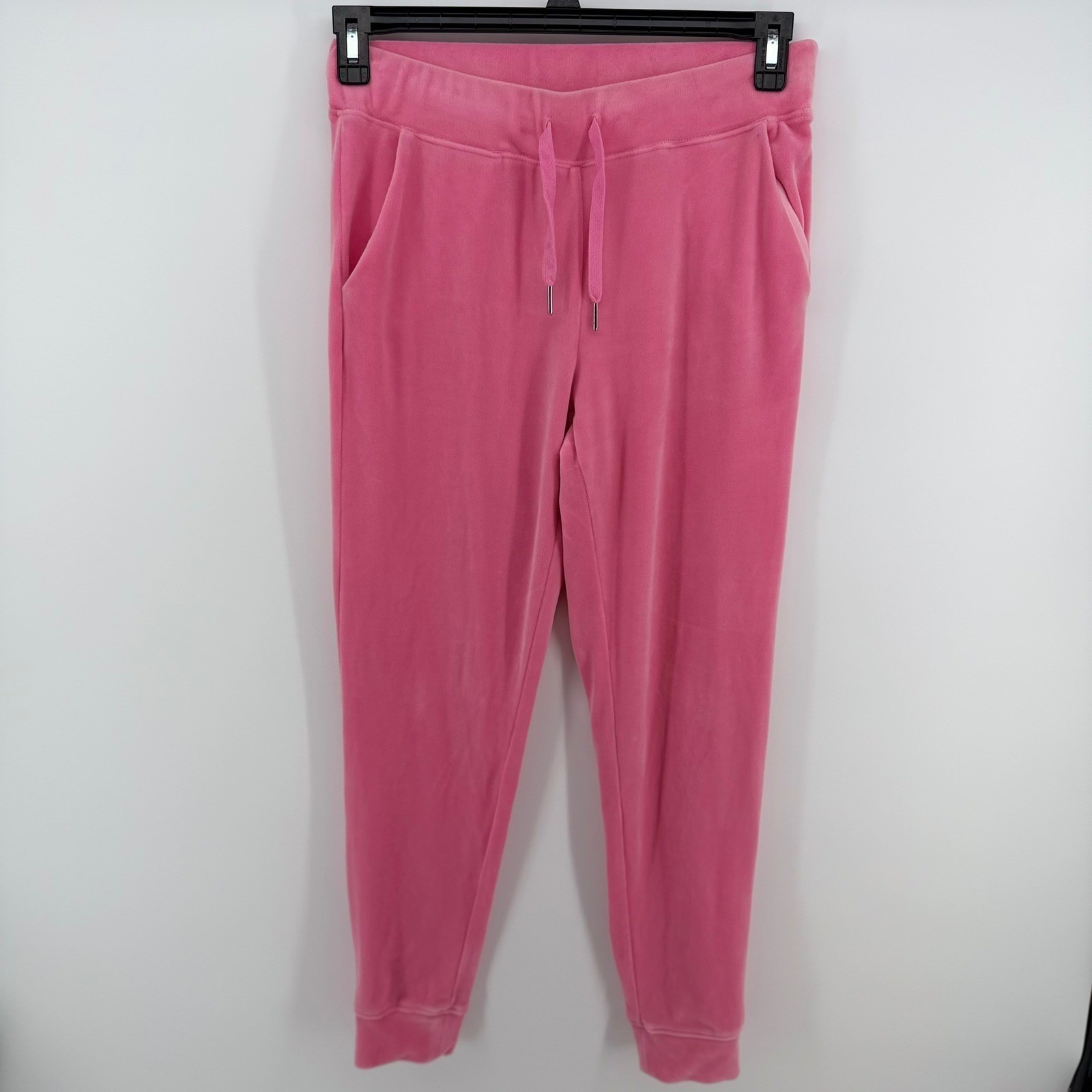 Juicy Couture Pink Velour Tracksuit Set Small Rhinestone Juicy Y2K Hoodie Pants