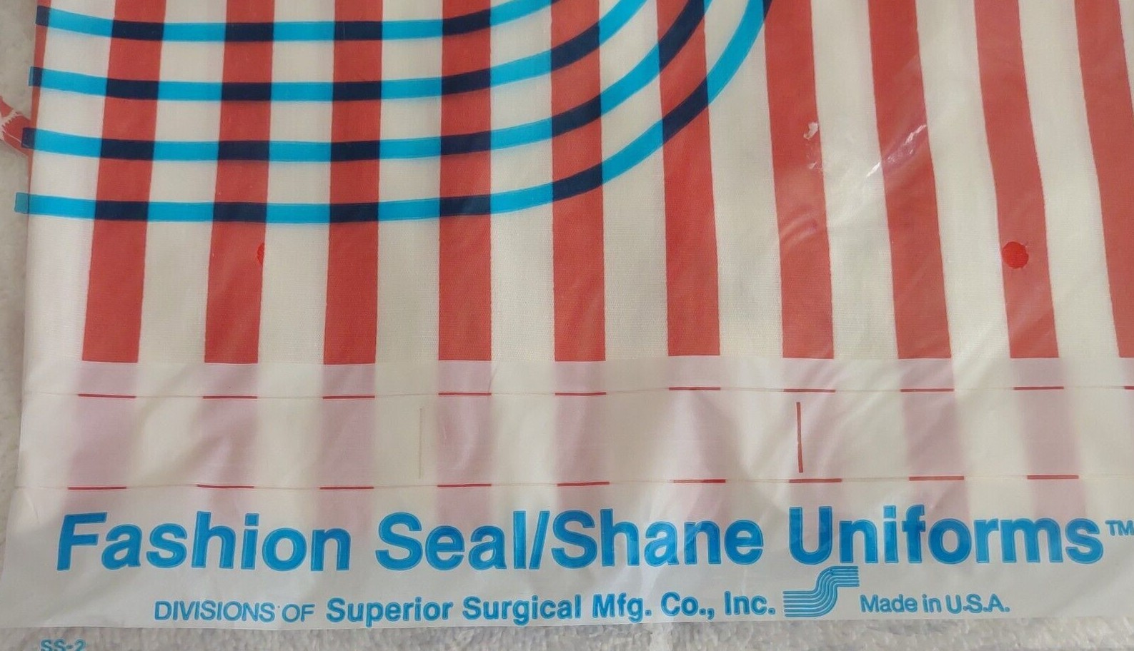 🌟 Vtg 70s Candy Striper Apron Uniform Fashion Seal Shane Uniforms New Old Stock