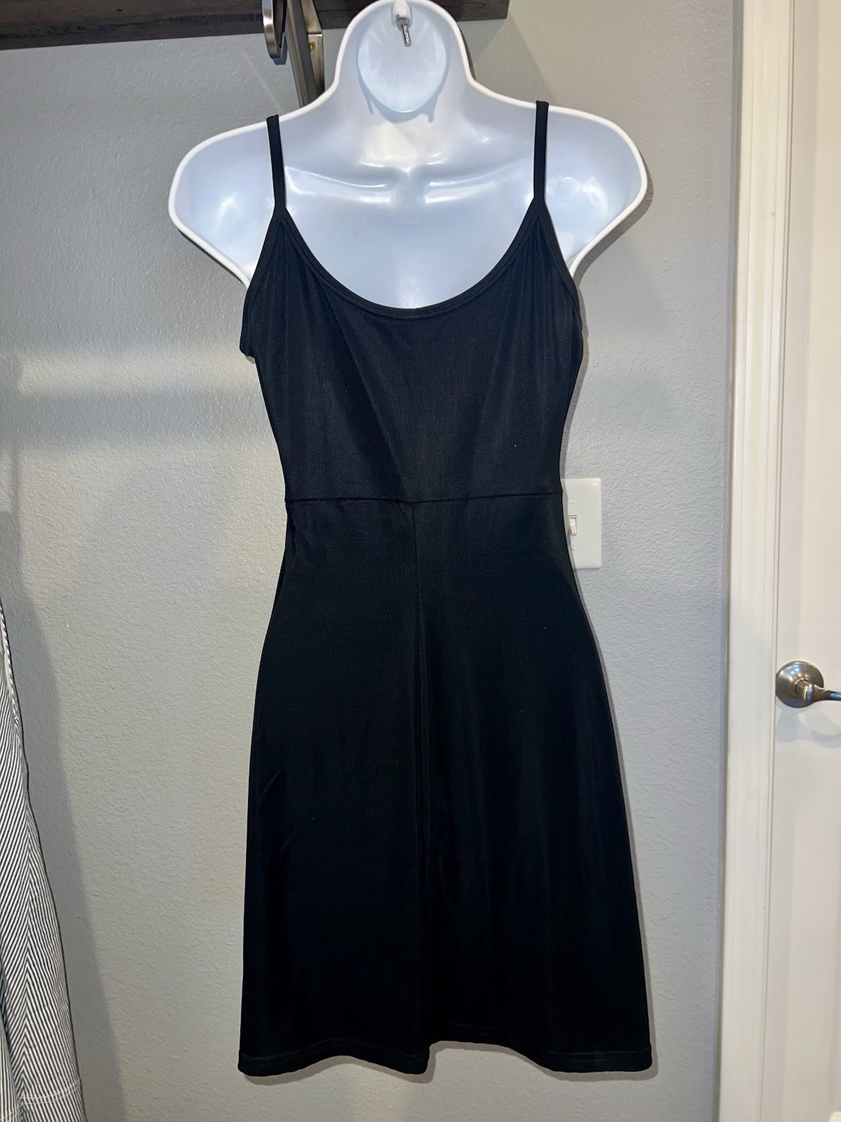 Vintage Byer Too! California Black Cocktail Dress, Size Medium, Made in USA