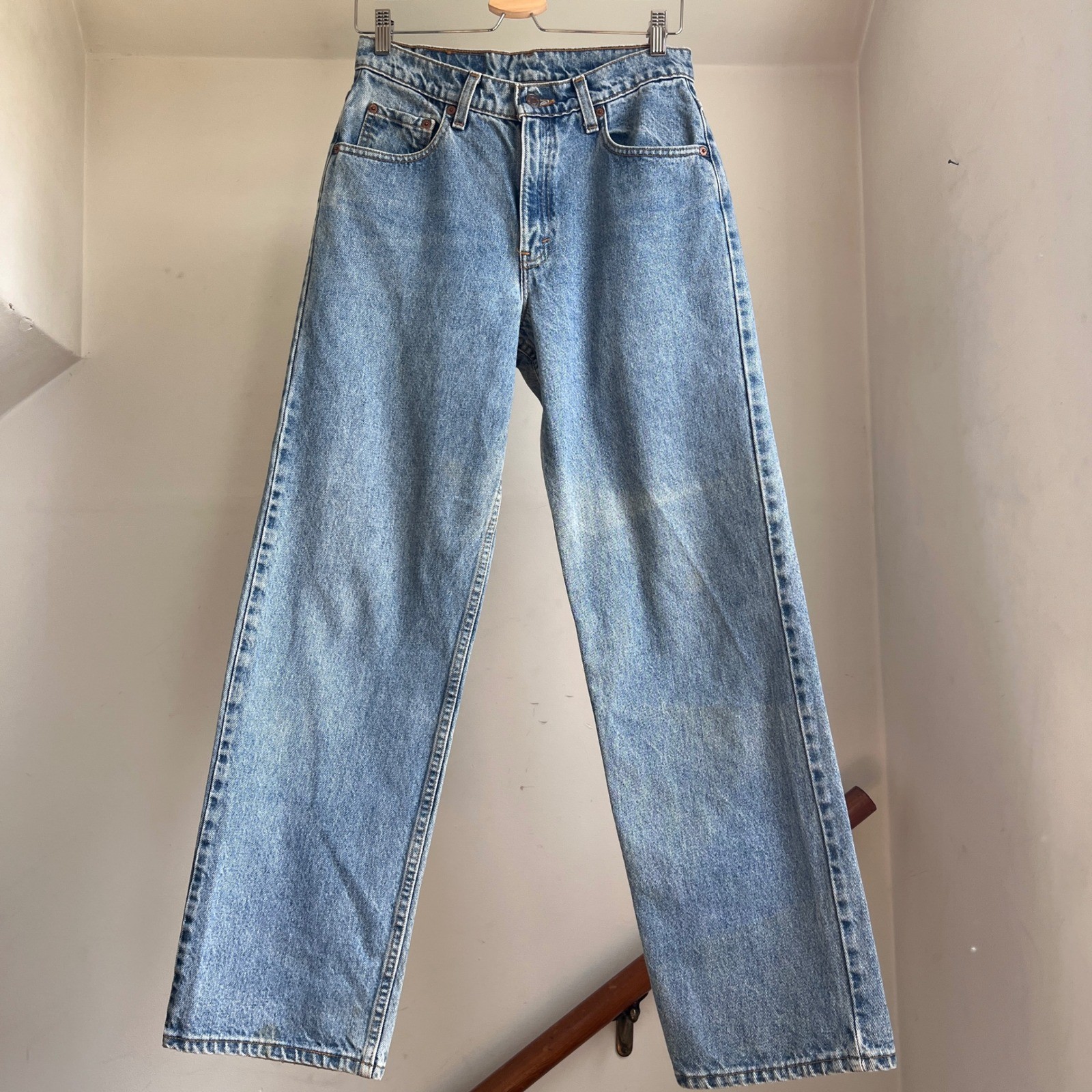 Vintage Levi’s 565 Jeans Loose Fit Wide Leg Made in USA 90s Faded Baggy Rare