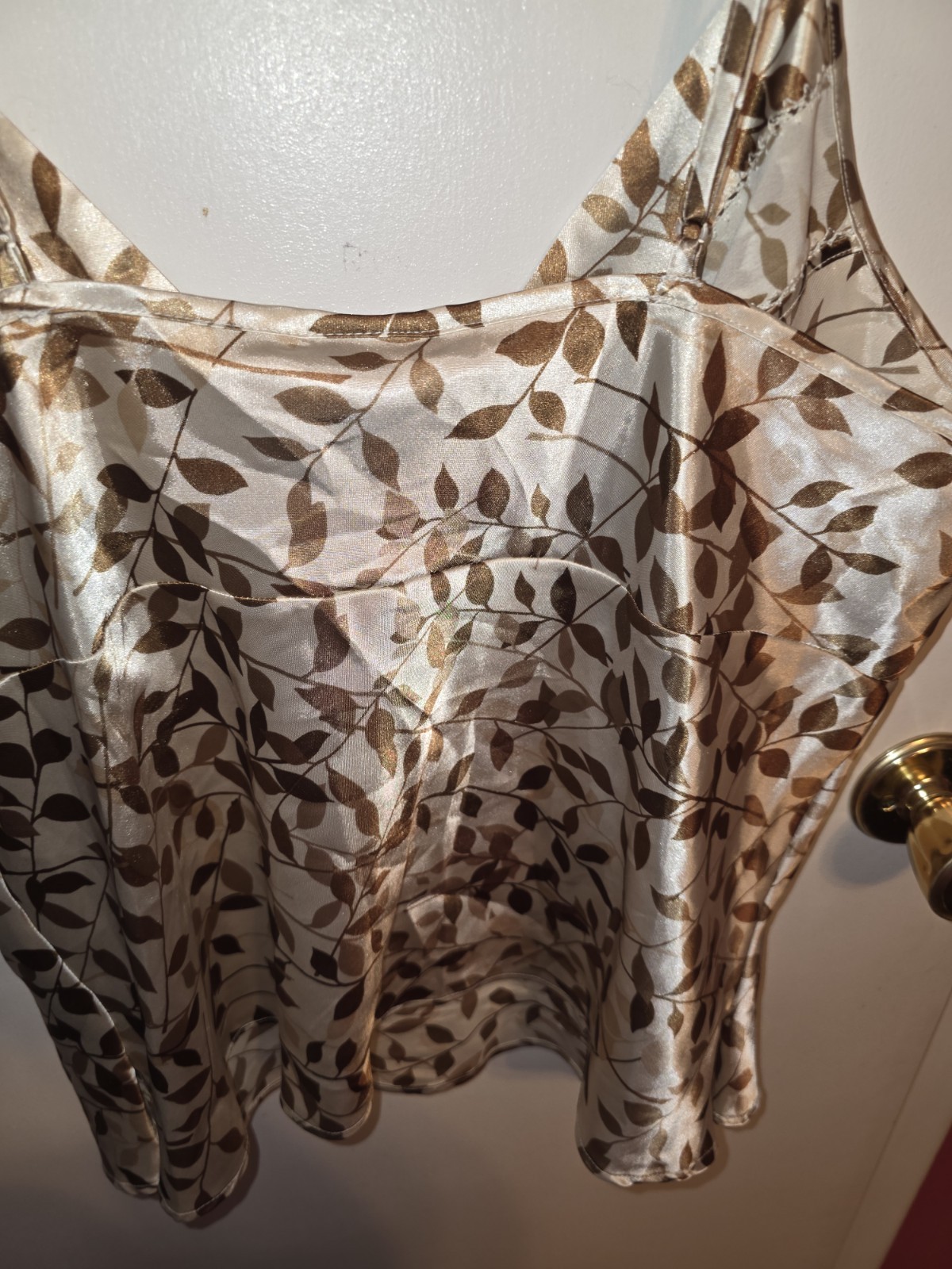 Vintage Y2k Secret Treasures Satin Camisole XL