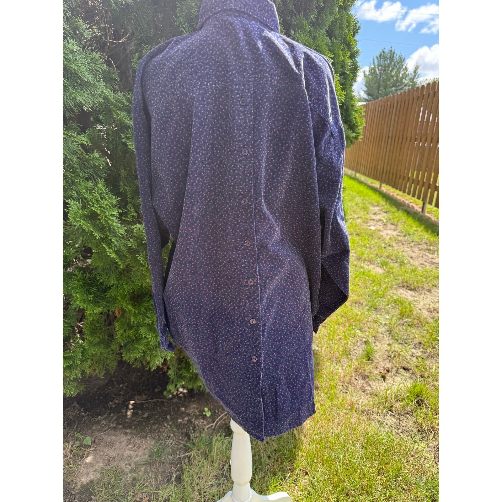 Sportables Corduroy Button Down Size Medium 90’s Cottagecore