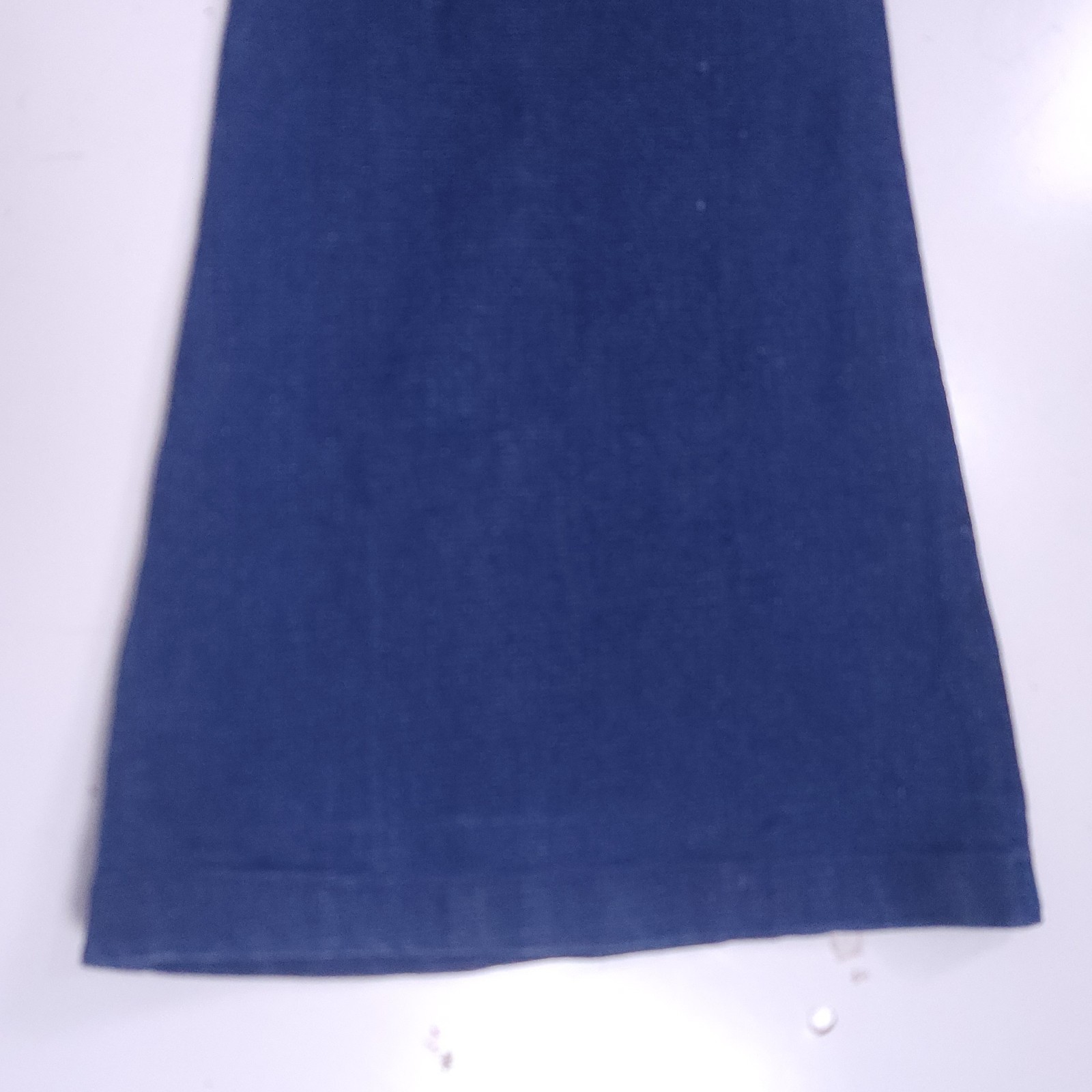 Vintage 70s Denim Flare Jeans Ladies 10 Rave Cyberpunk Hippy Retro Bell Bottoms