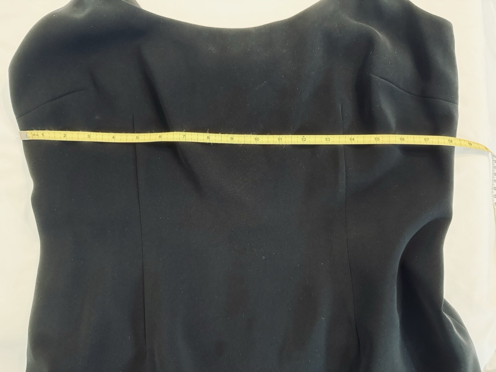 Vtg Y2K Maggy London Size 14 Black Cocktail Spaghetti Strap Dress with Bolero