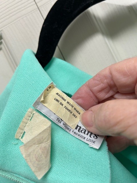 Vintage Roaman’s Fashion Look Dress Women’s Mint Green Fit Flare
