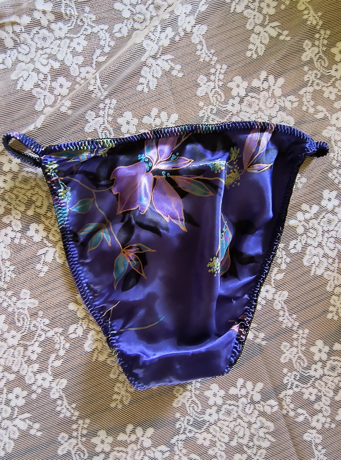 Sexy Satin Panty Silky String Bikini Panties