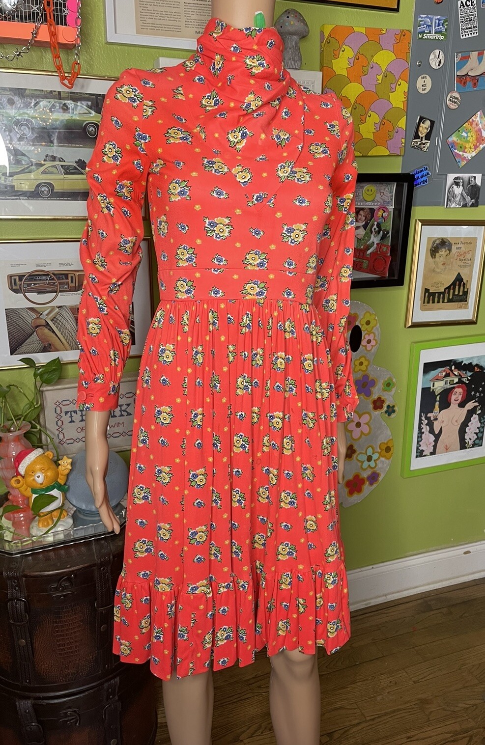 Miss Continental By Ned Gould 60s Dress