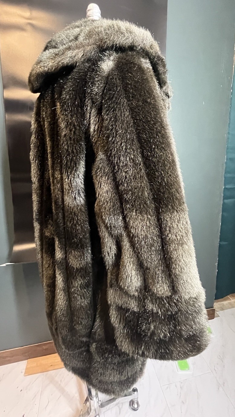 Vintage Real Fur Mink Coat Kilpatrick’s Omaha Mar-Del by Rice Estate Attic Find