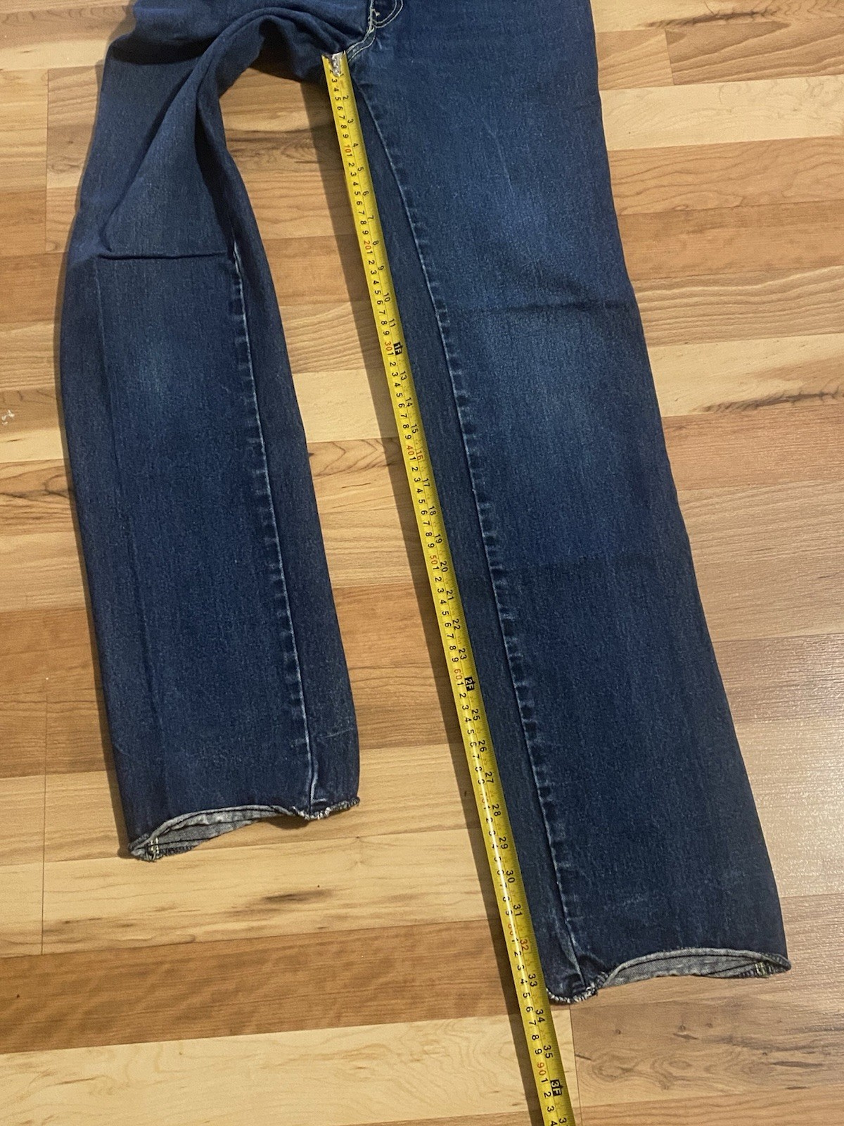 Vintage 1980’s Jordache Darn blue denim jeans pants dark wash 31” Waist 33”