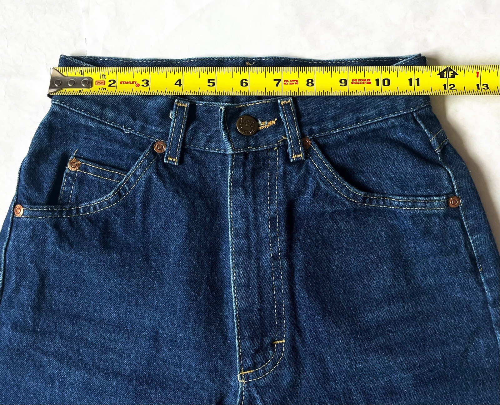 EUC! VTG 70-80s Lee Riders Jeans Talon 42 Zipper Women Size 3 24×31 🇺🇸USA Made