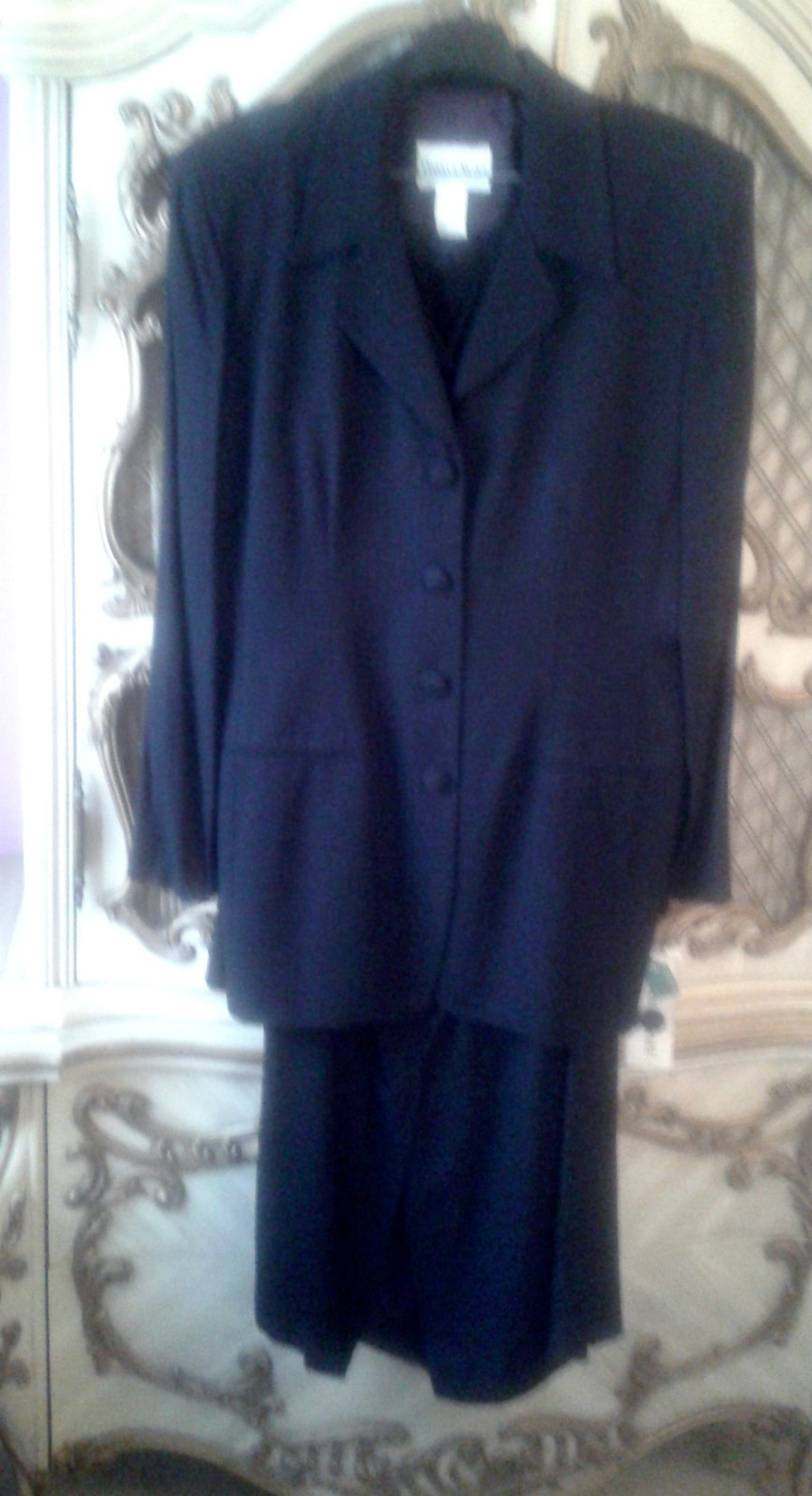 Danny & Nicole of New York Black 4 Piece Woman Suit SZ 16