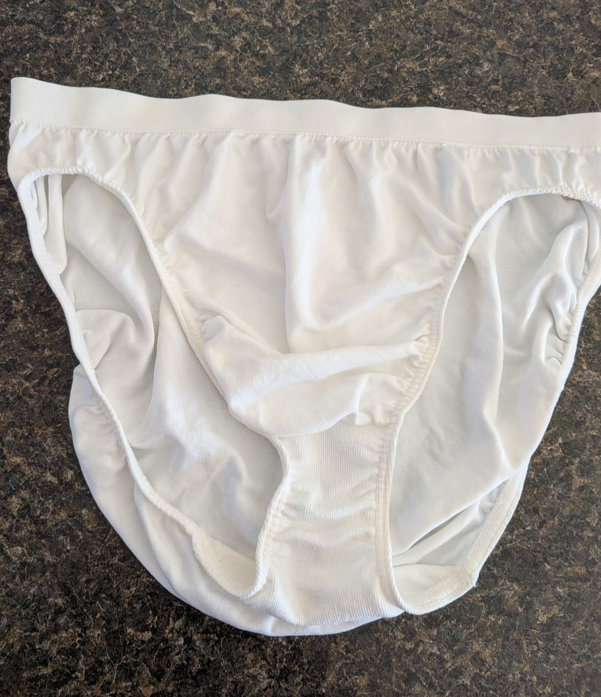 Vintage 2001 Y2K Victoria’s Secret Hi-Leg Brief Tactel Nylon seamless microfiber