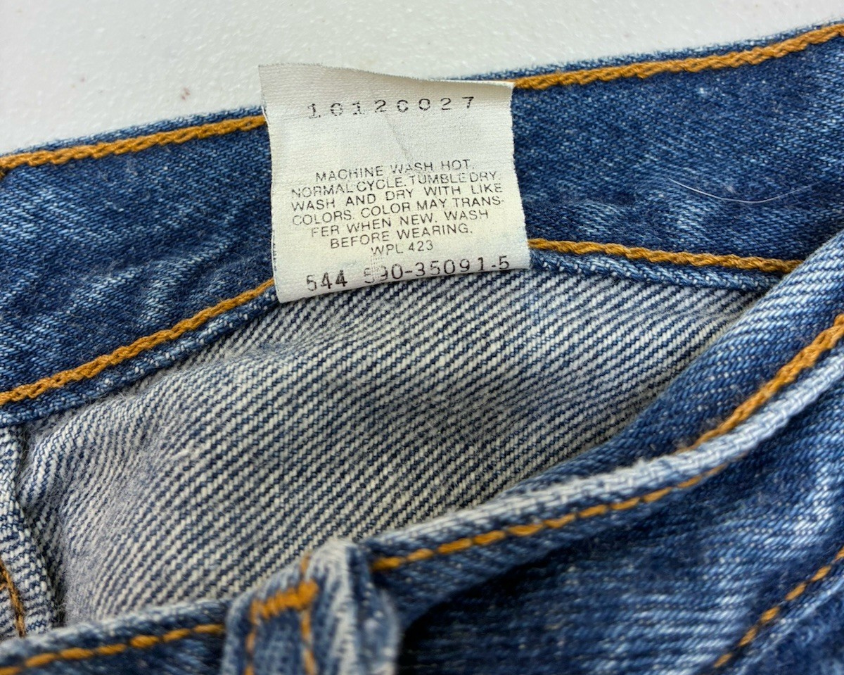 Vintage 1990 Levi’s 550 Women’s Size 7L Made in USA High Rise Tapered Leg 27×32