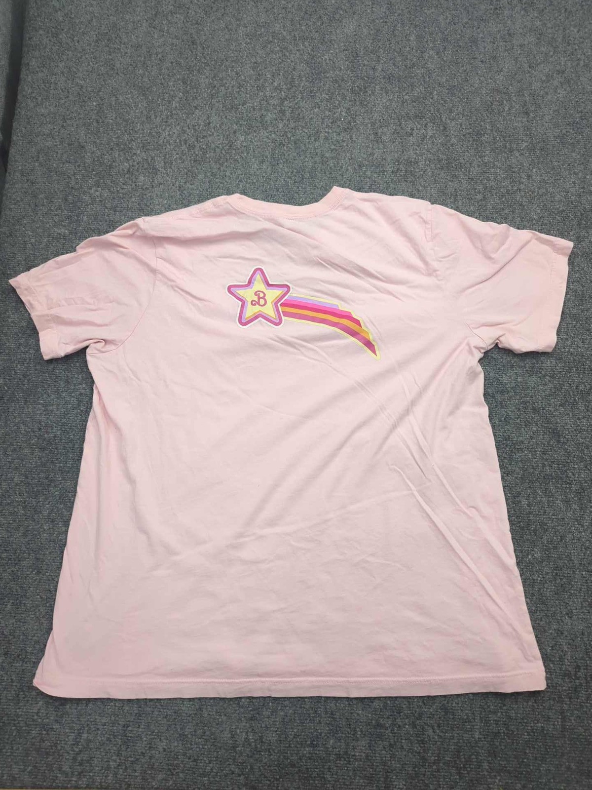 Barbie The Movie x Alamo Drafthouse Pink T-Shirt Women’s 2XL Bella+Canvas 2023