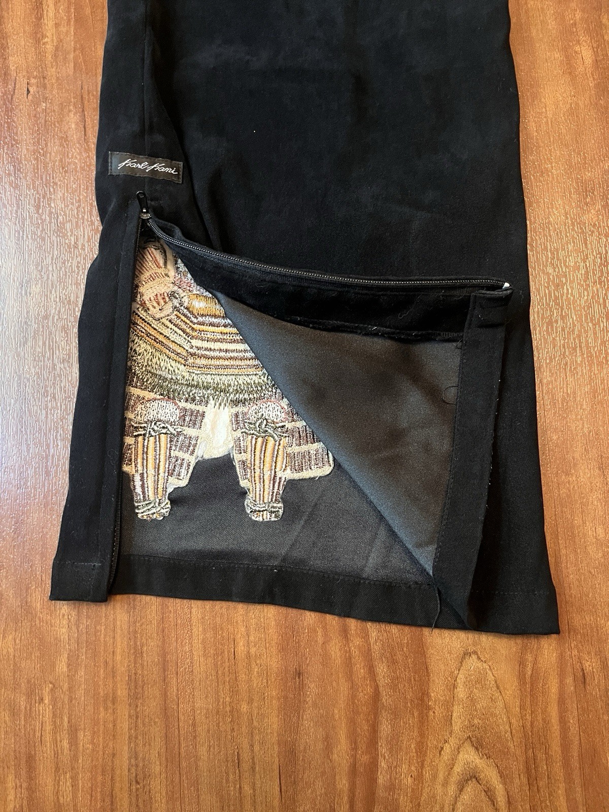 Karl Kani Vintage 90’s KK2 Women’s Velvet Drawstring Pants Samurai 11/12 Black