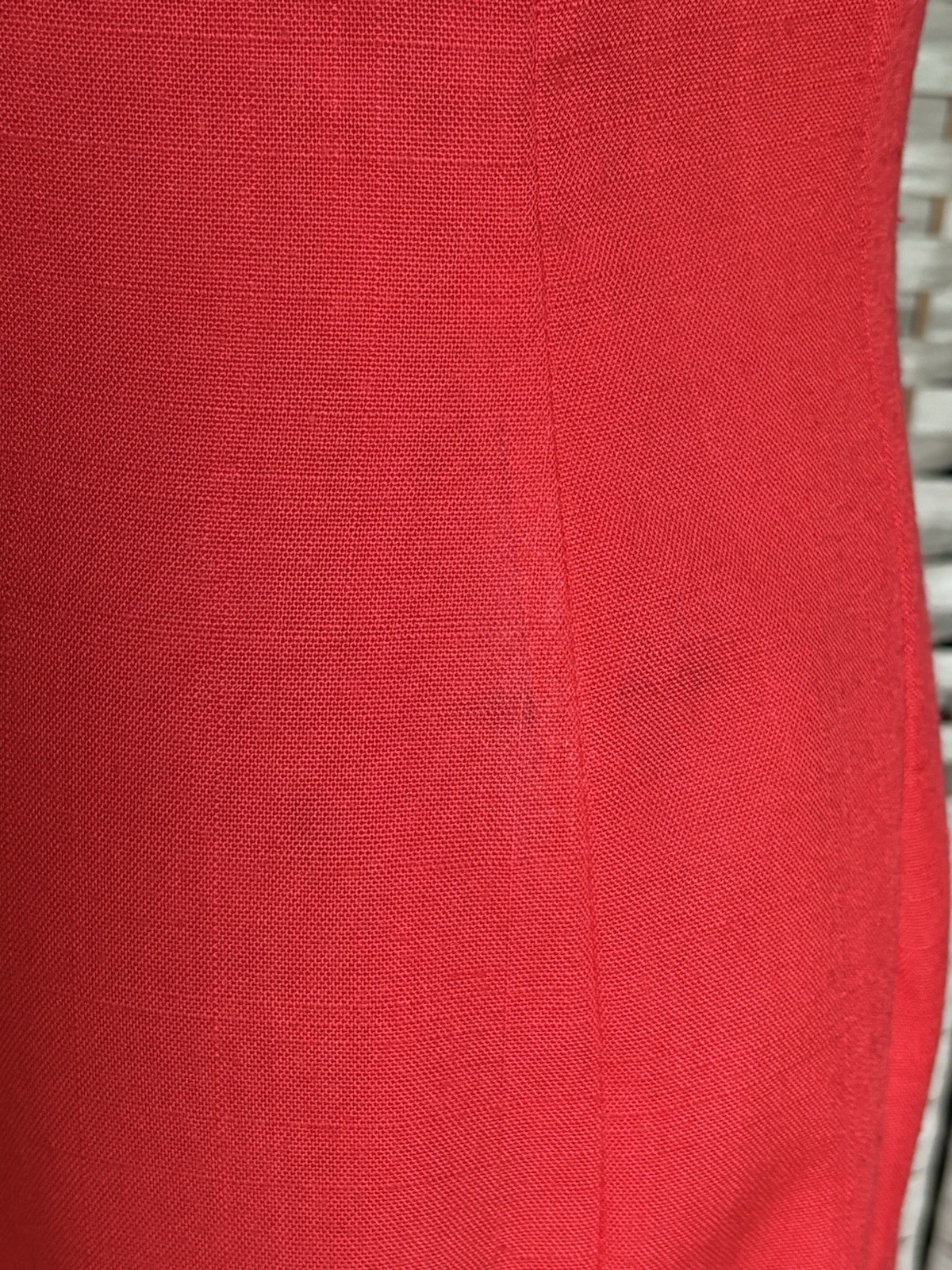 VINTAGE 80’s Unique Dress Size 8 Red Black Heart Buttons Rayon Nipon Boutique