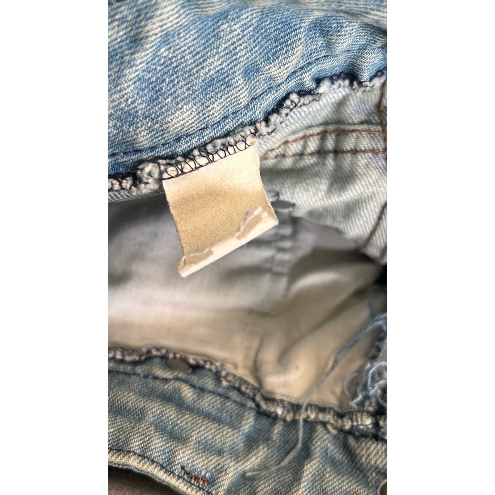 Vintage Distressed High Waist Jeans Calvin Klein Heart Patch Straight Leg 27×31