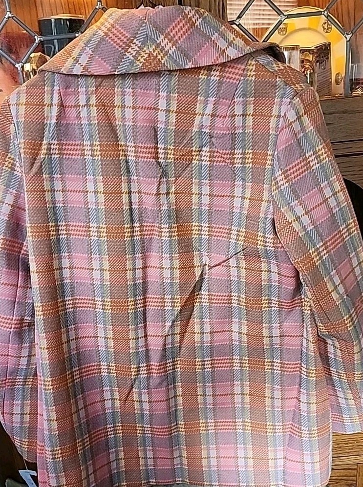 Vintage Nardis of Dallas Irish Double knit Poly. Blazer Women’s New W/Tags 1960s