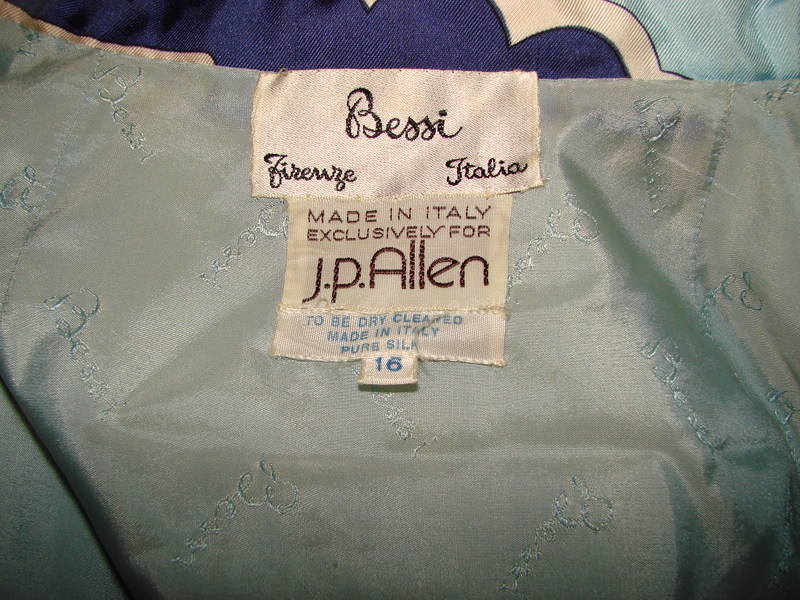 RARE VINTAGE Averardo BESSI 1970s Italy 100% SILK OVER COAT LONG JACKET JP ALLEN