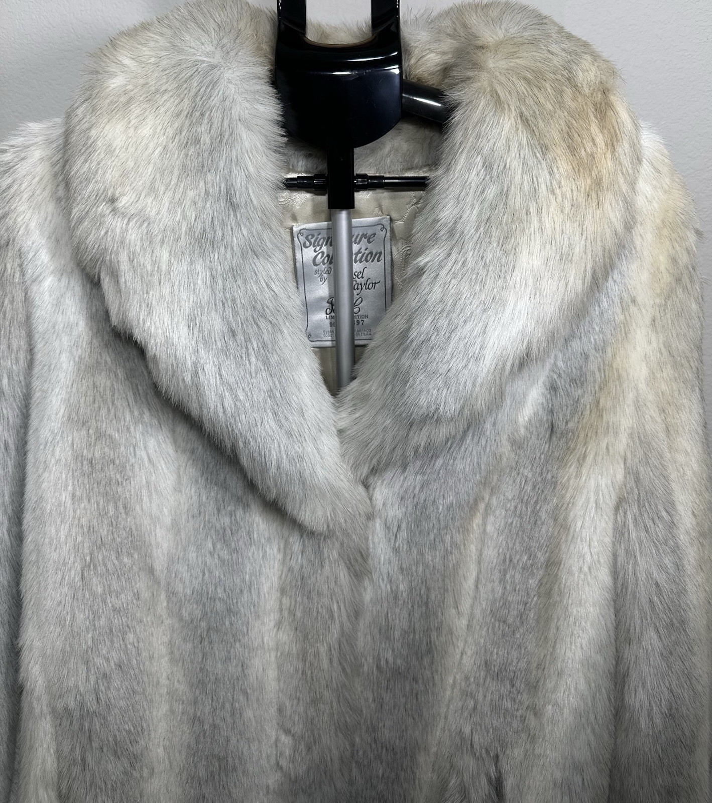 Russel Taylor Vintage Signature Collection Faux Fur Coat. 1950s – 1970s.