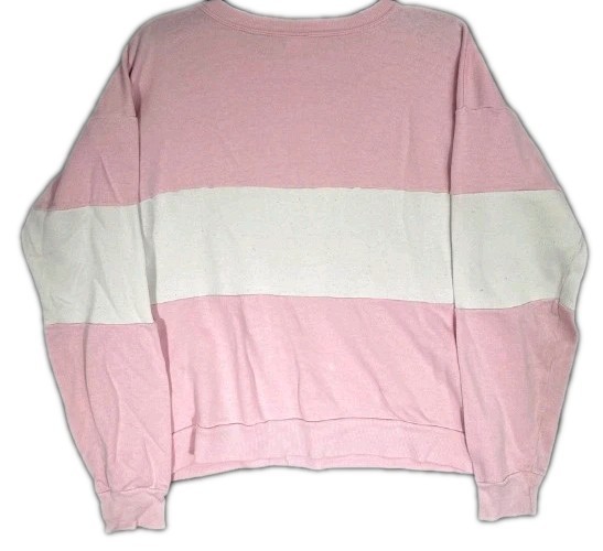 Vtg 1988 Disney Mickey Mouse 60th Anniversary Sweatshirt Pink Women Large