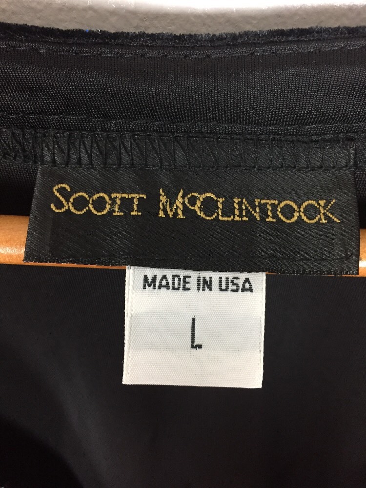Scott McClintock Vintage Velvet Jacket With Sparkles, Size L