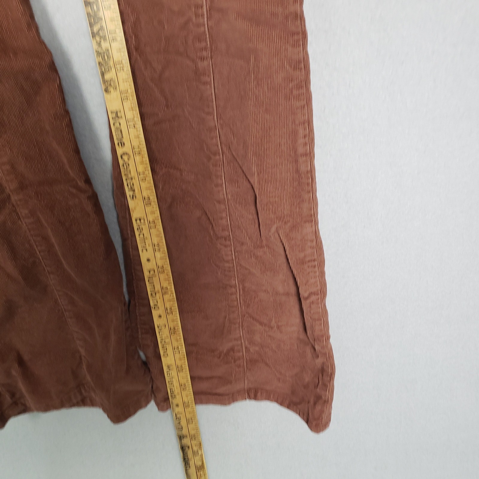 NOBO Corduroy Flare Pants Brown Dark Academia Y2K Preppy Old Money Ivy League 10
