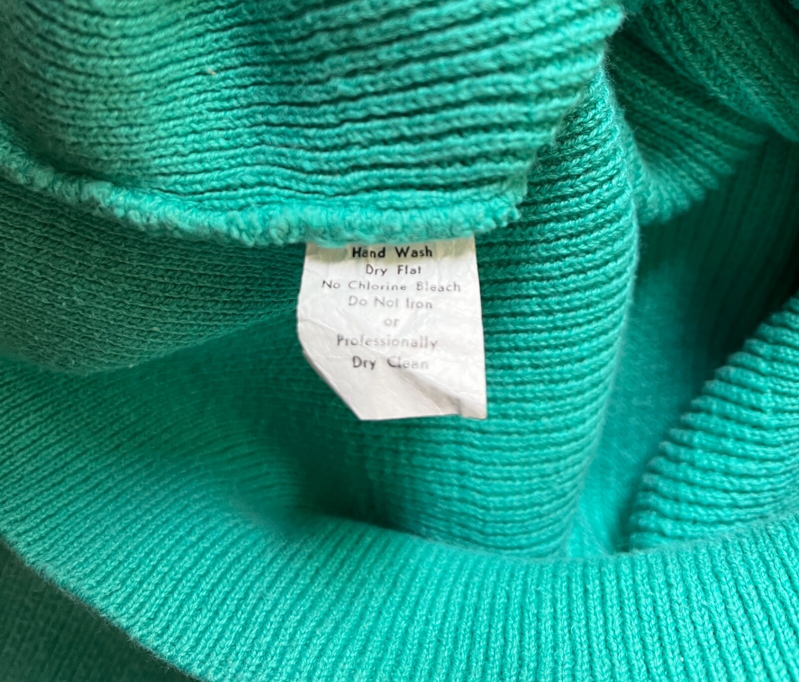 Vintage 1981 Alps Rugged Outdoors Green Cotton Fatigue Henley Sweater Womens XS
