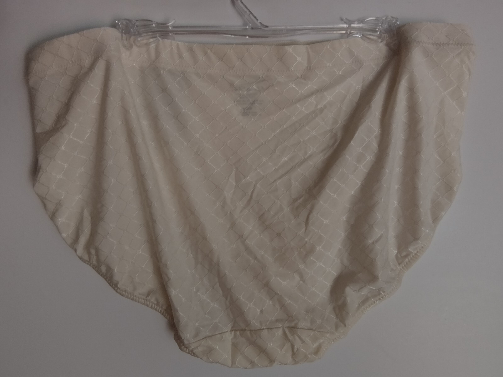 VANITY FAIR 2XL/9 SOFT ESSENTIALS CREAM HIGH-CUT PANTY 13057 NEW WITH TAGS