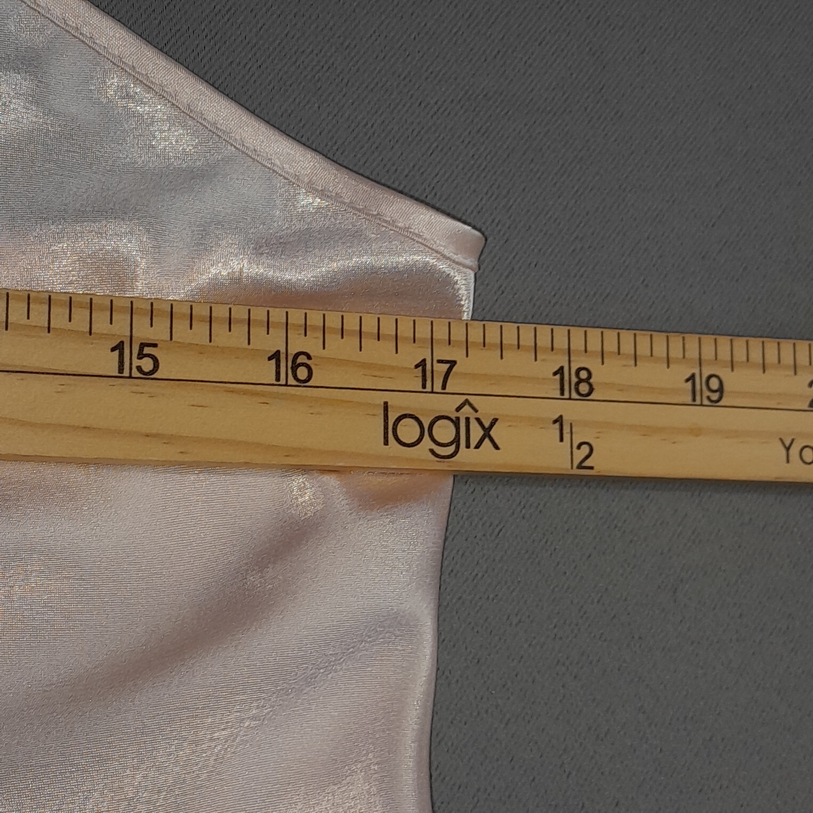 Vtg Intimate Concepts Terry Russo Nightie Womens M Pink Liquid Satin Lingerie